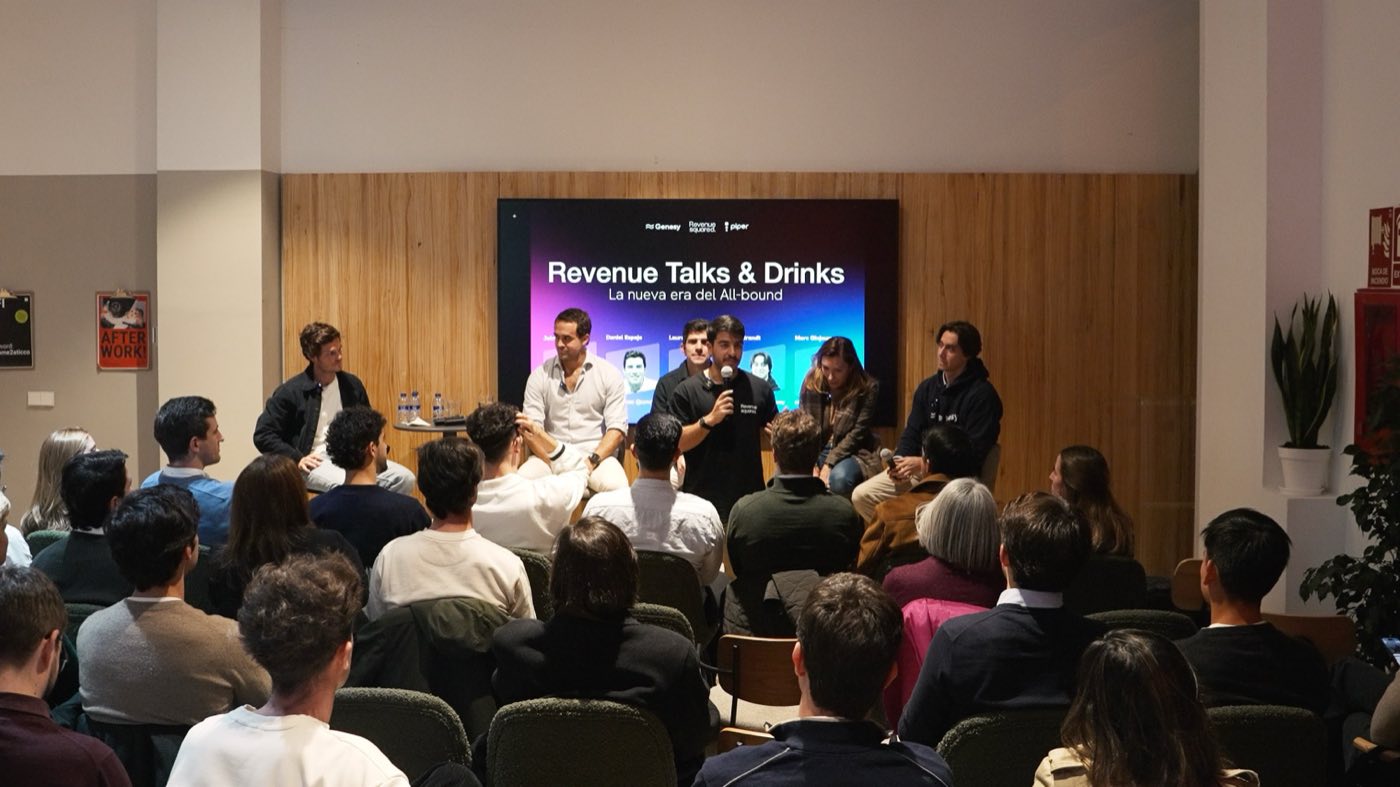 On stage at Revenue Talks